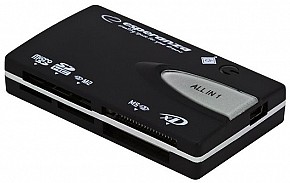 Akcesoria 14 cali i mniejsze Uniwersalny czytnik Kart Pamięci Esperanza EA129 USB 2.0 Esperanza